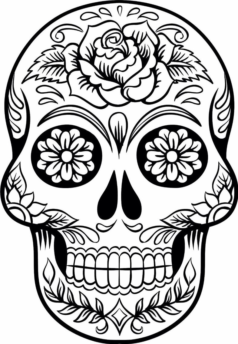 Awesome Day The Dead Coloring Pages Free Free Coloring Pages 786x1136 Awesome Day The Dead Coloring Pages Free Free Coloring Pages