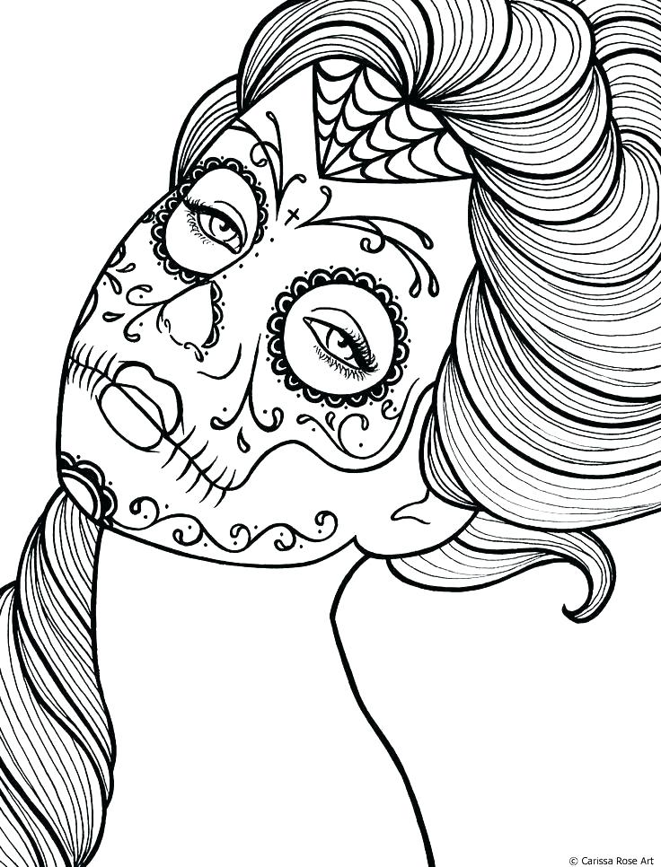 Dia De Los Muertos Coloring Pages Coloring Pages Dia De Los 736x966 Dia De Los Muertos Coloring Pages Coloring Pages Dia De Los