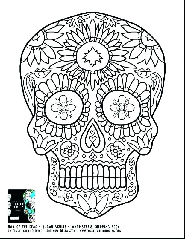 Coloring Pages Sugar Skulls Free Day Of The Dead Coloring Pages 618x800 Coloring Pages Sugar Skulls Free Day Of The Dead Coloring Pages