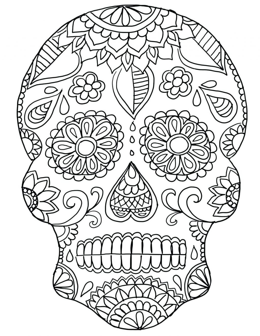 Day Of The Dead Coloring Page Rallytv Org Amazing Skulls Pages 1024x1325 Day Of The Dead Coloring Page Rallytv Org Amazing Skulls Pages
