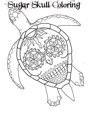 Day Of The Dead Sugar Skull Coloring Pages Dia De Los Muertos 288x373 Day Of The Dead Sugar Skull Coloring Pages Dia De Los Muertos