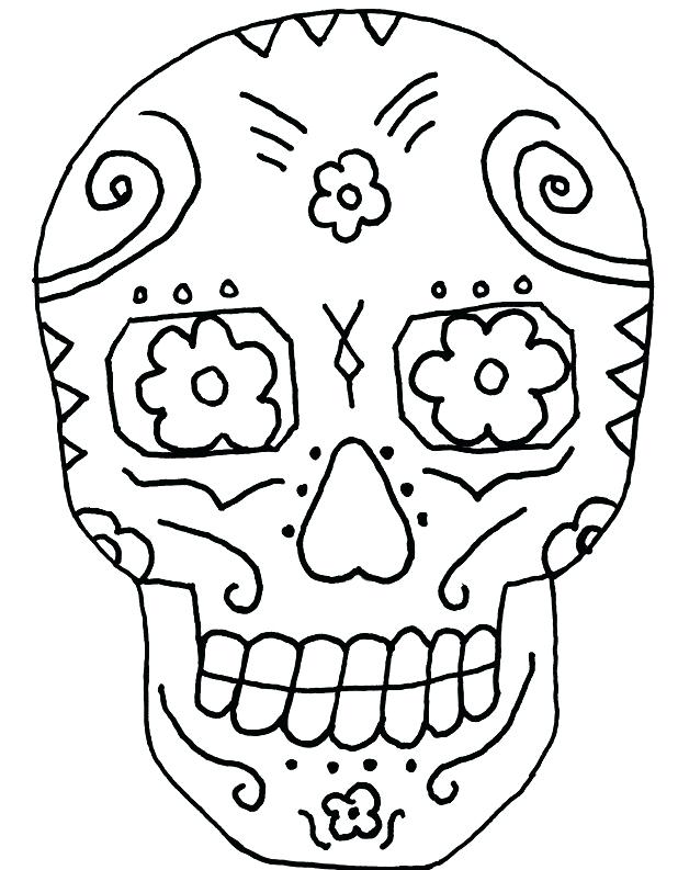 Sugar Skull Coloring Pages Together With Day Of The Dead Coloring 618x793 Sugar Skull Coloring Pages Together With Day Of The Dead Coloring