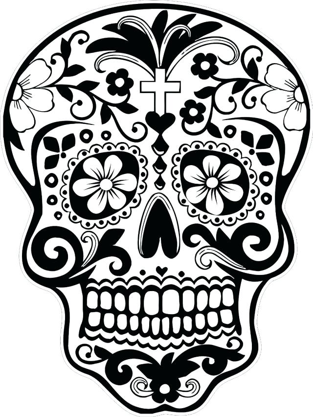 Day Of The Dead Coloring Sheets Also Extraordinary Ideas Sugar 640x851 Day Of The Dead Coloring Sheets Also Extraordinary Ideas Sugar