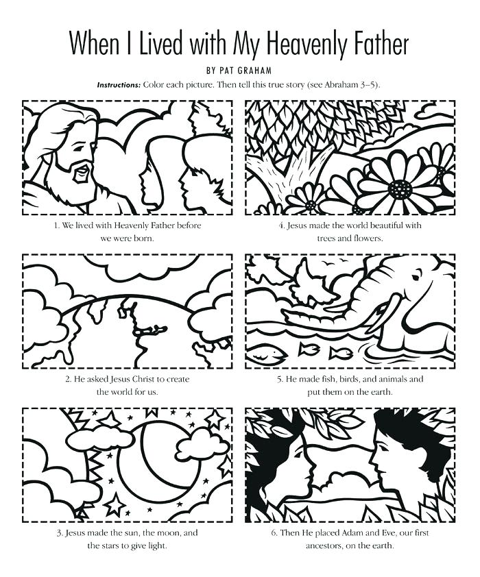 700x842 7 Days Of Creation Coloring Pages 7 Days Of Creation Coloring
