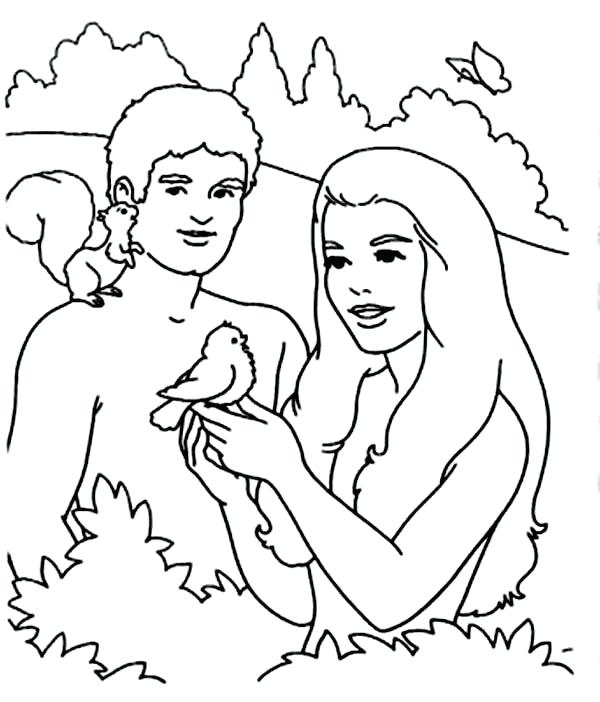 600x702 Creation Coloring Page