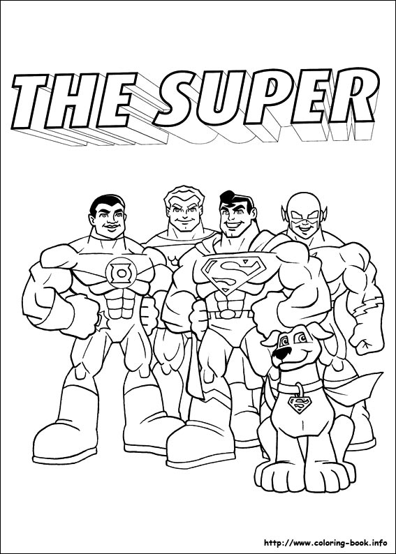 Super Friends Coloring Pages On Coloring 567x794 Super Friends Coloring Pages On Coloring