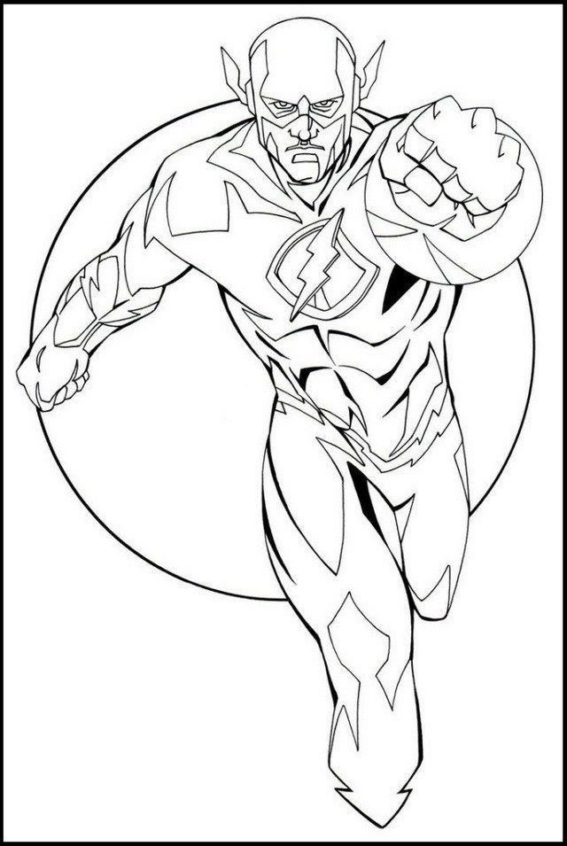 Flash From Justice League Coloring Pages Dc Comics Coloring 640x955 Flash From Justice League Coloring Pages Dc Comics Coloring