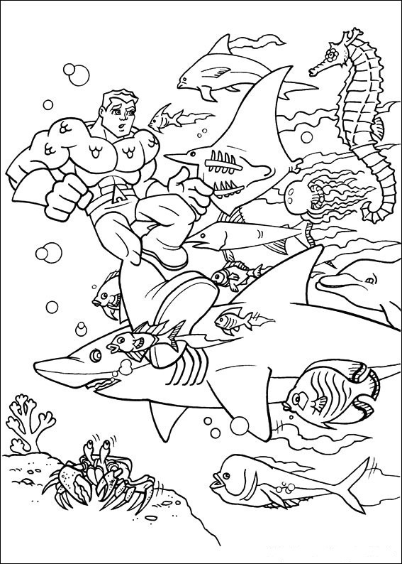 567x794 Kids N 24 Coloring Pages Of Superfriends