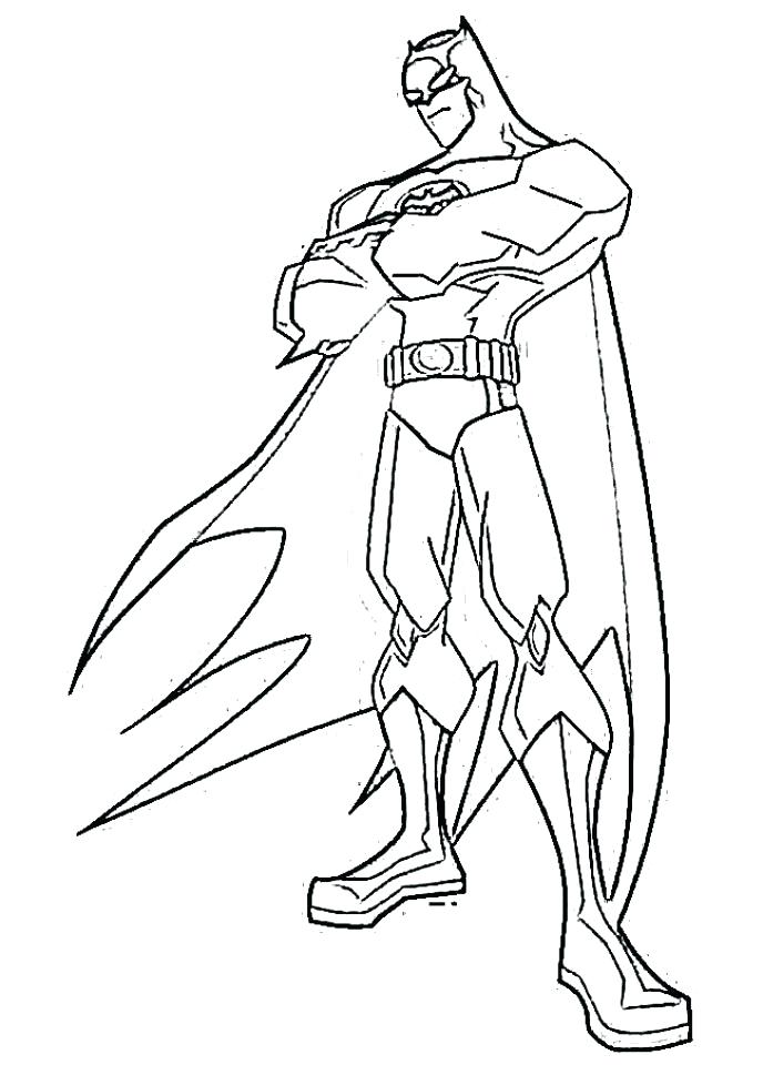 Dc Superhero Coloring Pages