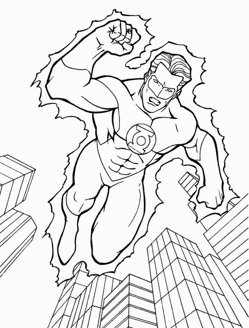 Dc Superhero Coloring Pages Coloring Superhero 810x1063 Dc Superhero Coloring Pages Coloring Superhero