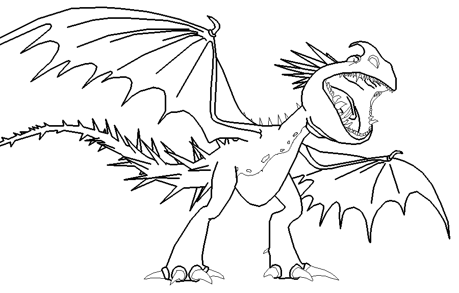 Deadly Nadder Coloring Pages 900x576 Deadly Nadder Coloring Pages