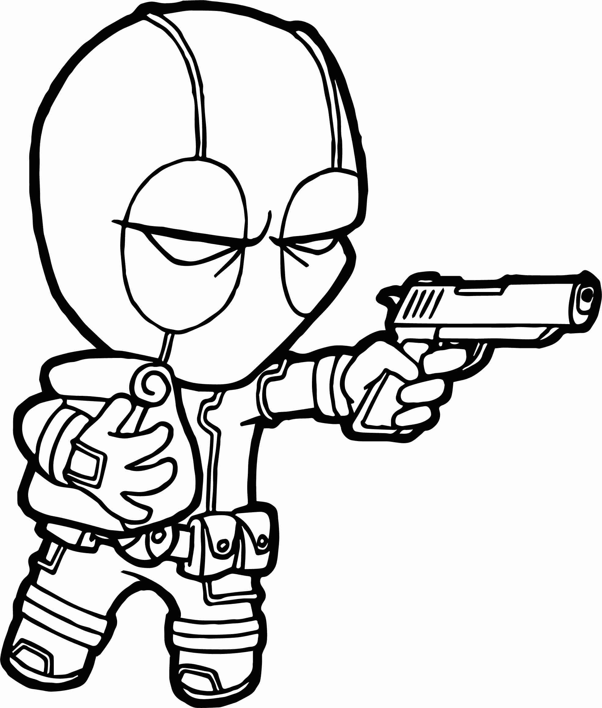 1970x2318 Little Chibi Deadpool Coloring Page Wecoloringpage Best Olegratiy