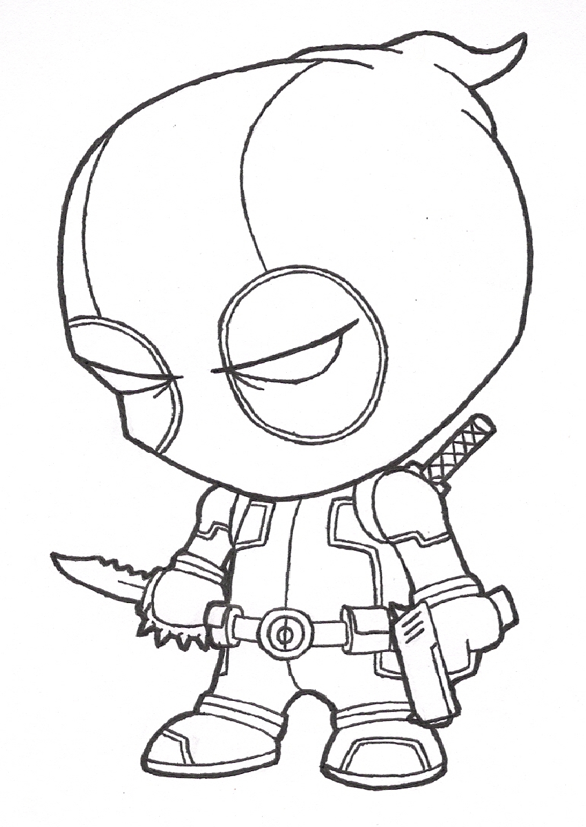 Deadpool Baby Free Coloring Page Deadpool, Kids, Movies 850x1200 Deadpool Baby Free Coloring Page Deadpool, Kids, Movies