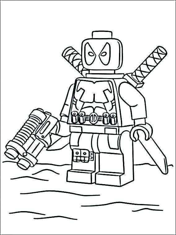 Deadpool Coloring Pages For Kids at GetColorings.com | Free printable ...