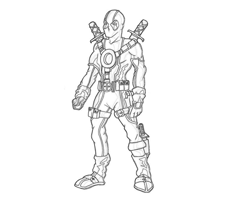 Deadpool Coloring Pages For Kids 800x667 Deadpool Coloring Pages For Kids