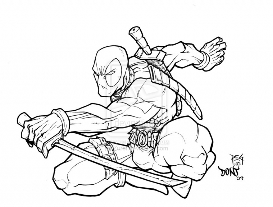 Get This Printable Deadpool Coloring Pages 662630 ! 960x728 Get This Printable Deadpool Coloring Pages 662630 !
