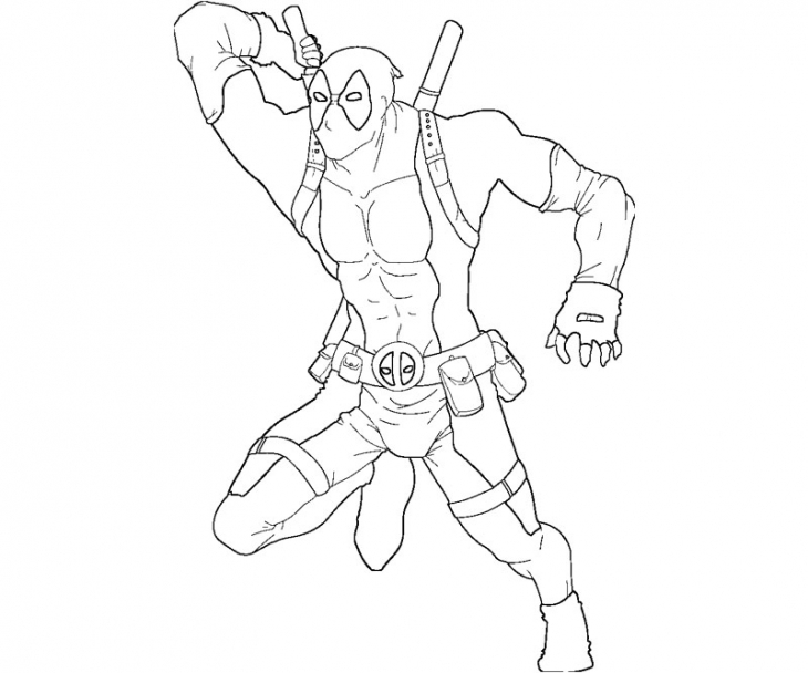 Best Printable Deadpool Coloring Pages Free 3608 Printable 730x608 Best Printable Deadpool Coloring Pages Free 3608 Printable