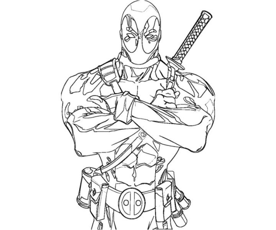960x800 Get This Deadpool Coloring Pages Free Printable 107432 !