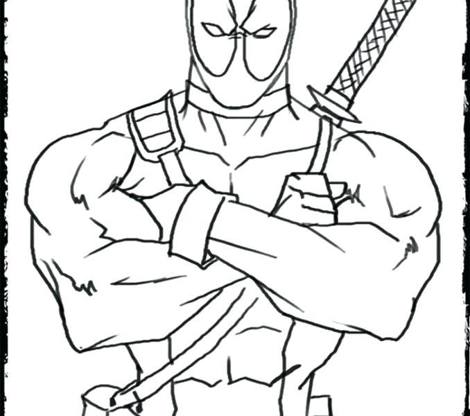 678x600 Dead Pool Coloring Pages Dead Pool Coloring Pages Deadpool Logo