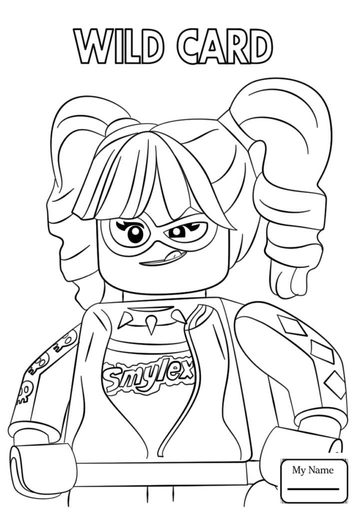 711x1024 Coloring Pages The Lego Batman Movie Cartoons Harley Quinn 5