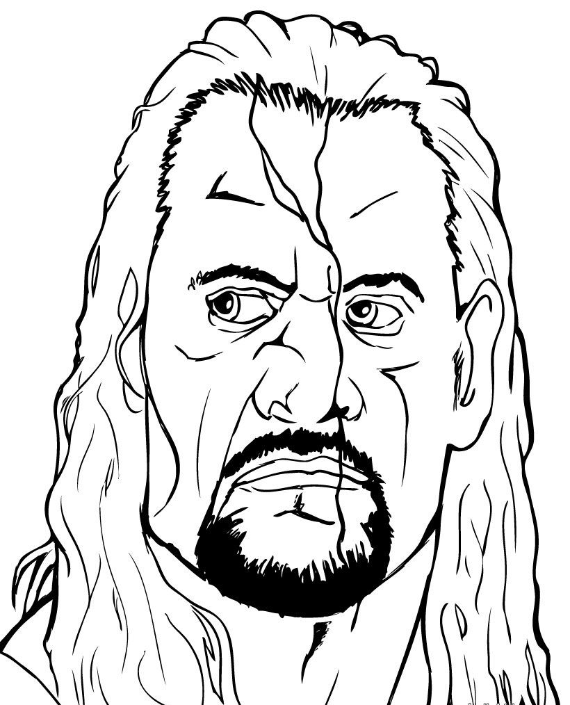 820x1014 Wwe Coloring Pages Things To Wear Professional