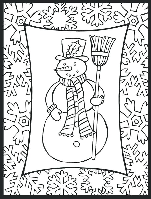 632x830 December Coloring Pages Free Holiday Coloring Pages December