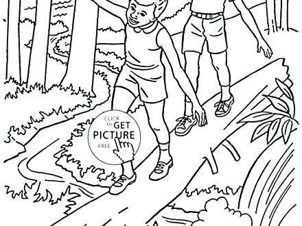 Forest Animals Coloring Pages Trees Coloring Pages Oak Tree In 440x330 Forest Animals Coloring Pages Trees Coloring Pages Oak Tree In