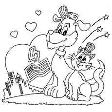 230x230 Top 35 Free Printable 4th Of July Coloring Pages Online