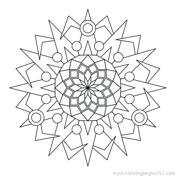 600x600 Circle Coloring Page Circles Coloring Pages Circle Coloring Page