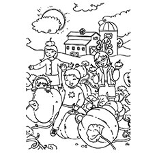 230x230 Top 25 Free Printable Pumpkin Coloring Pages Online
