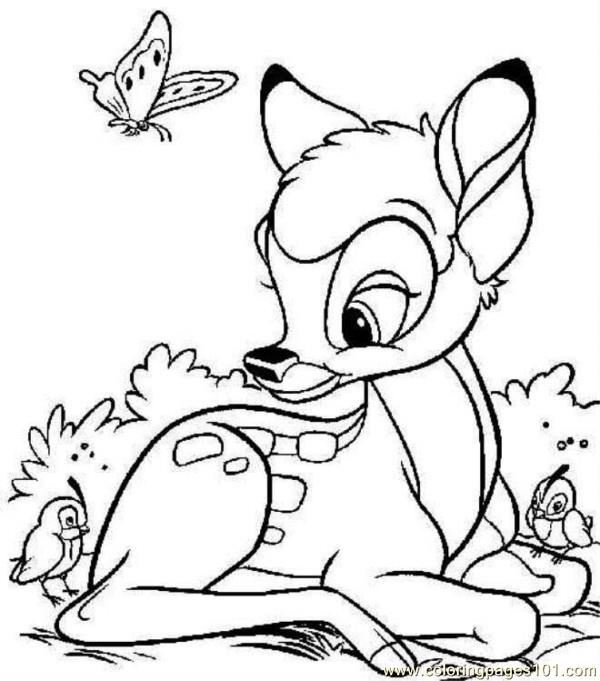 Deer Coloring Pages