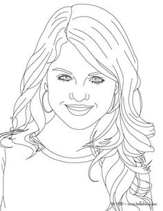 236x304 Demi Lovato Close Up Coloring Page. More Demi Lovato Coloring