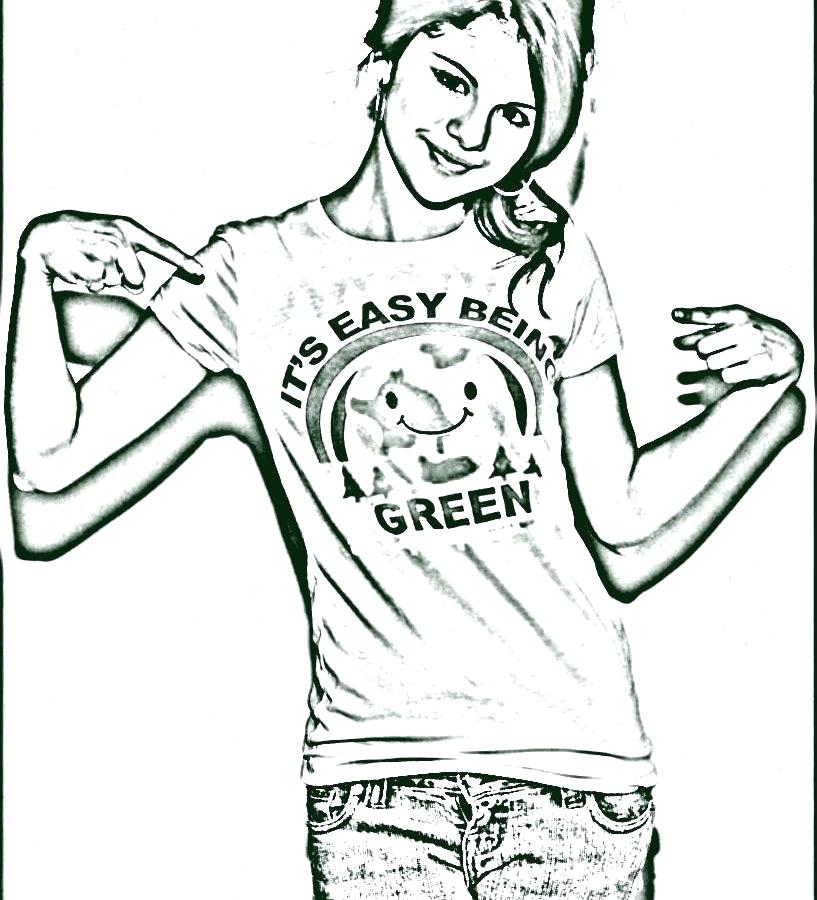 817x900 Selena Gomez Coloring Pages Coloring Pages Page And General Selena