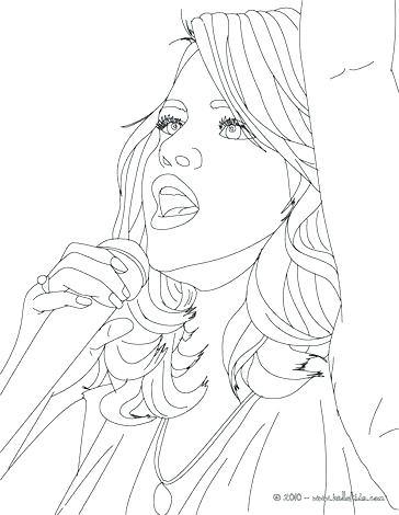 364x470 Demi Lovato Coloring Pages
