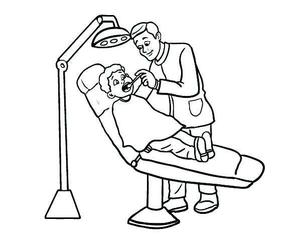 612x470 Dental Coloring Pages For Kids Everychat.co