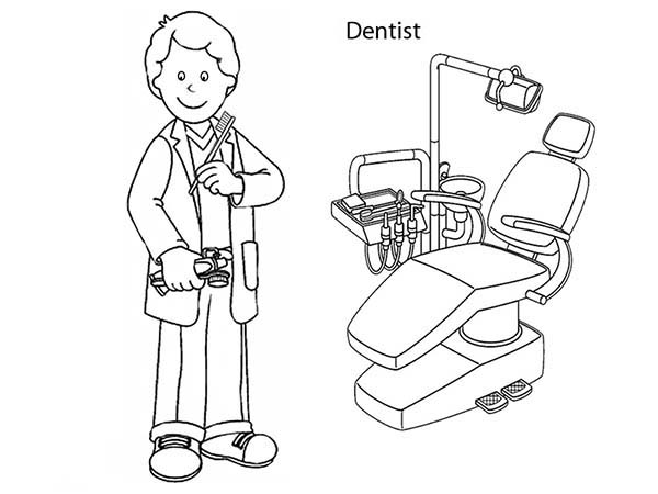 600x450 Dental Health Coloring Pages Kids