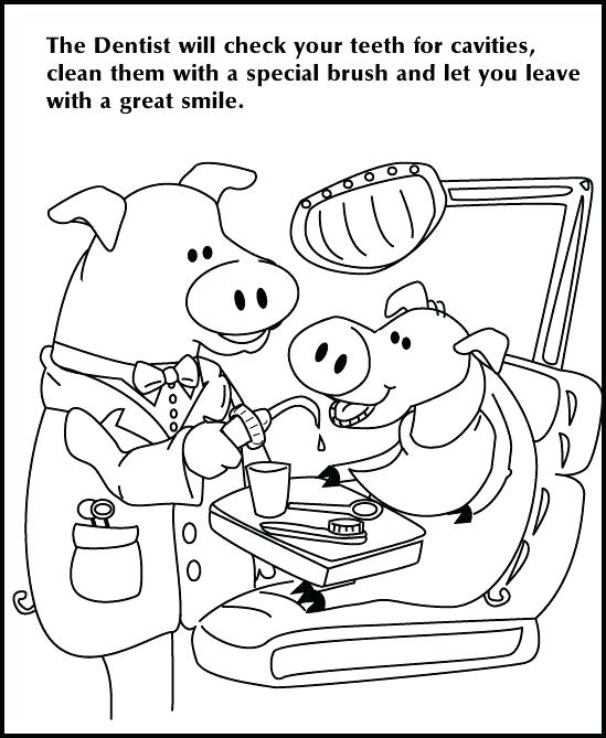 549x669 Dentist Coloring Page Stunning Dental Health Month Coloring Pages