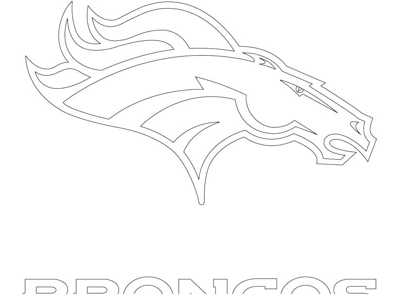 827x609 Broncos Coloring Pages Exquisite Ideas Logo Coloring Pages Broncos