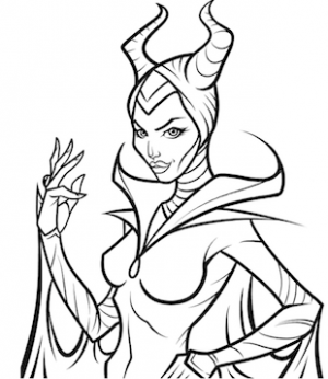Descendants Movie Coloring Pages