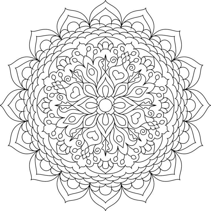736x736 168 Best Printable Mandalas To Color