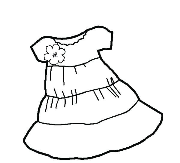 Design A Dress Coloring Pages at GetColorings.com | Free printable ...