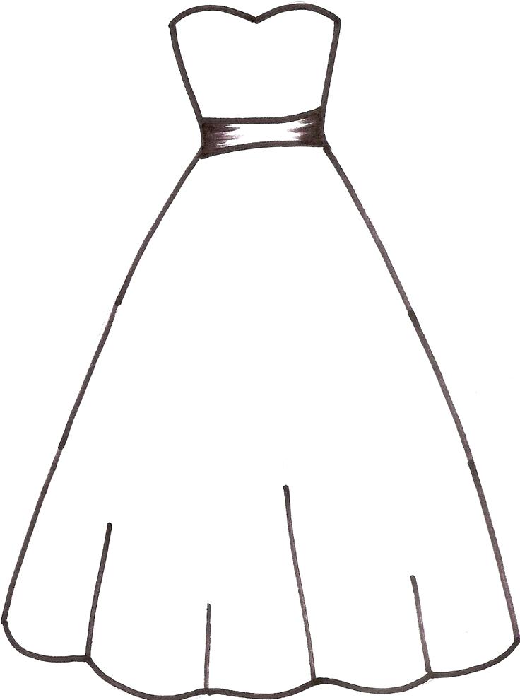 736x990 Excellent Dress Coloring Page Dress Coloring Pages Dress Up
