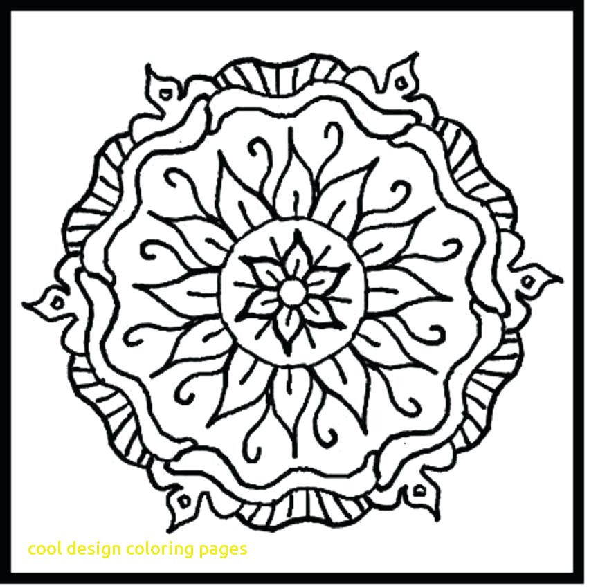 851x850 Cool Design Coloring Pages With Cool Design Coloring Pages