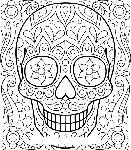 450x513 Printable Coloring Sheets For Adults