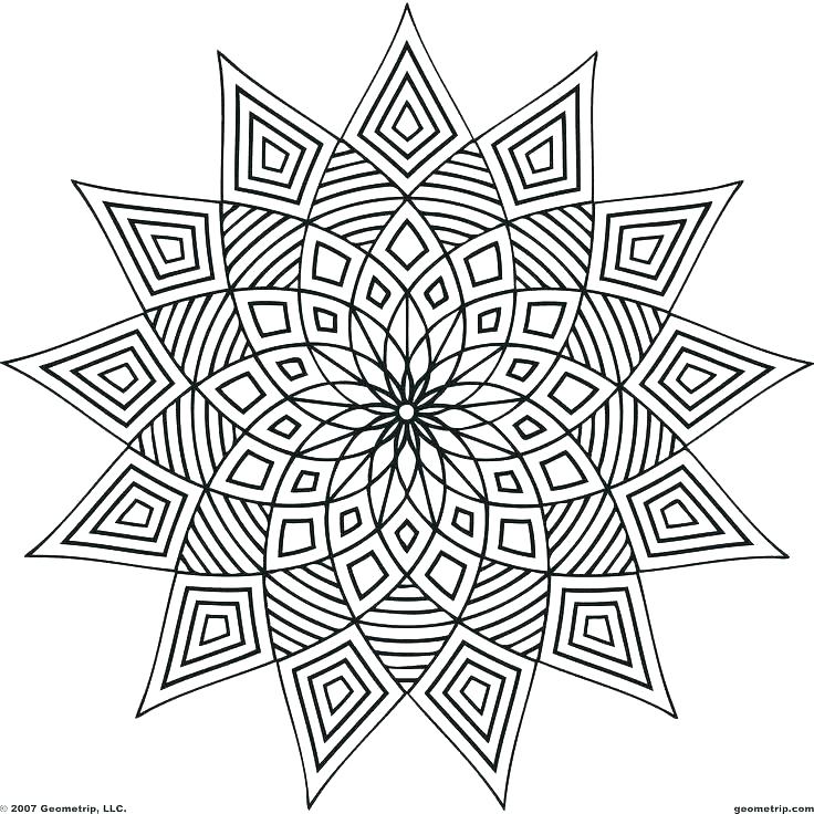 Coloring Pages Of Patterns Impair.co 736x736 Coloring Pages Of Patterns Impair.co