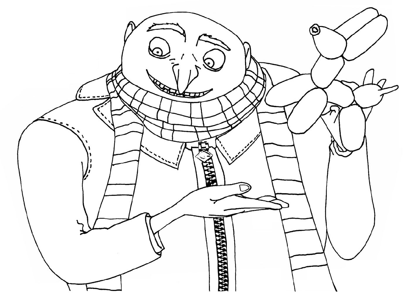 1416x1011 Despicable Me 2 Coloring Pages Printable Free