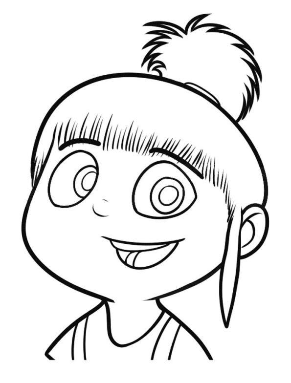595x784 Kids N 16 Coloring Pages Of Despicable Me