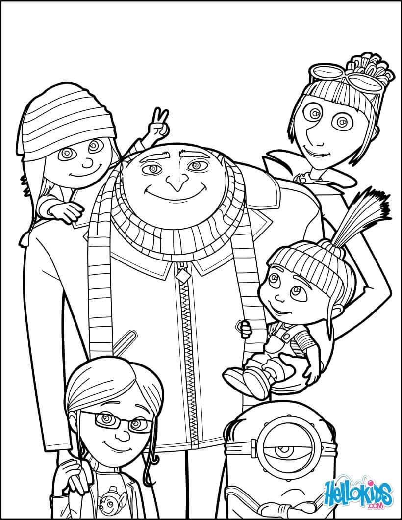 Despicable Me Coloring Pages Beautiful Unique Despicable Me 3 820x1060 Despicable Me Coloring Pages Beautiful Unique Despicable Me 3