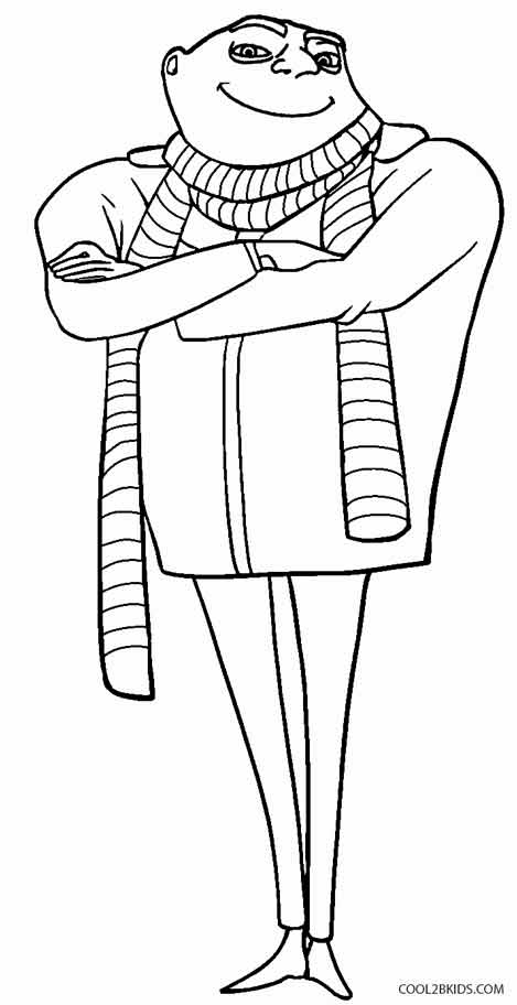 469x912 Printable Despicable Me Coloring Pages For Kids Cool2bkids