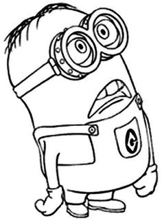 236x324 Download And Print Minion Girl Despicable Me Coloring Pages Pta